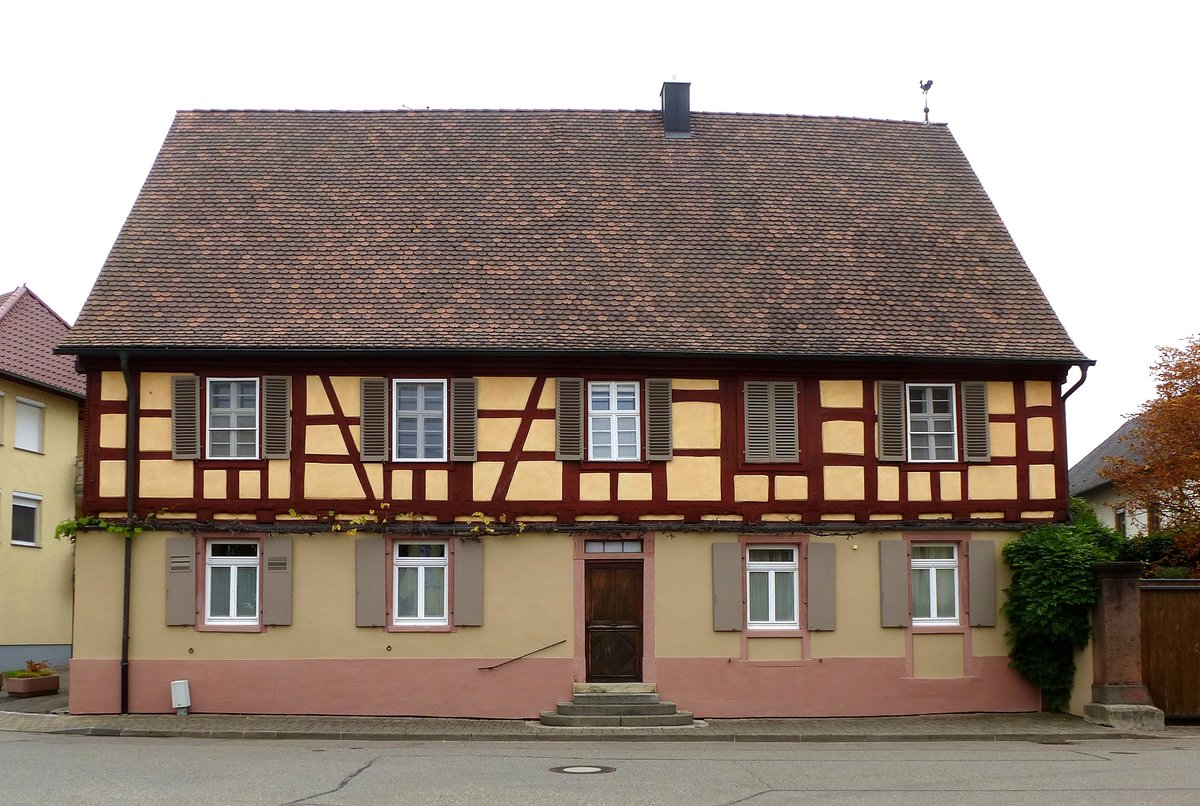 Forchheim, das ehemalige Pfarrhaus, Sept.2017