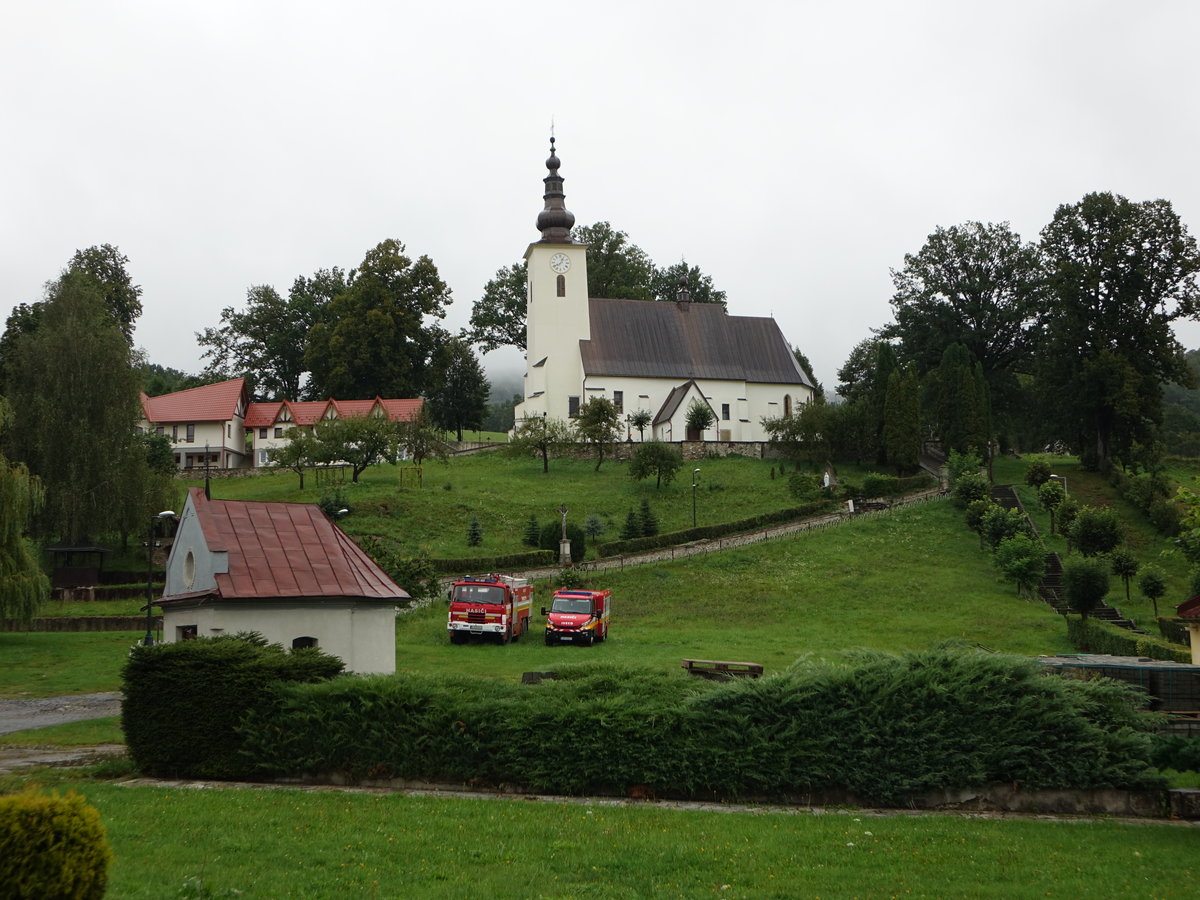 Gaboltov, rmisch-katholische Kirche St. Adalbert (01.09.2020)