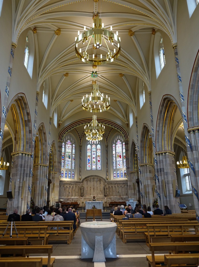 Glasgow, Innenraum der St. Andrews Kathedrale (04.07.2015)