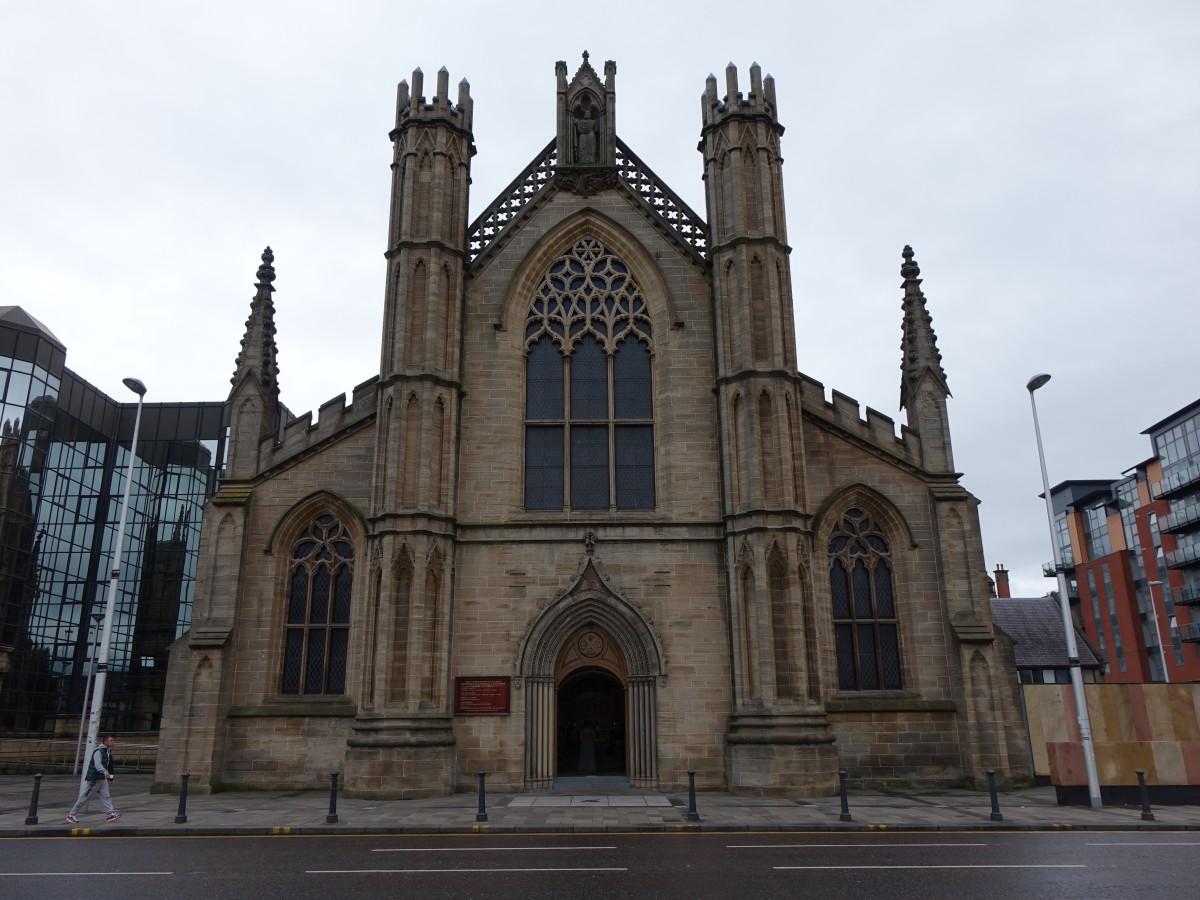 Glasgow, kath. St. Andrews Kathedrale, erbaut von 1814 bis 1816 durch Architekt James Gillespie Graham (04.07.2015)