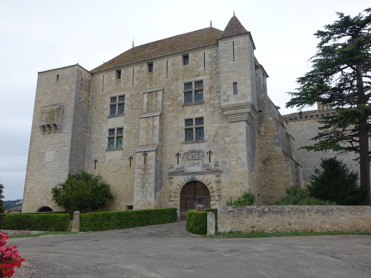 Gramont, altes Chateau, erbaut im 13. Jahrhundert (28.07.2018)
