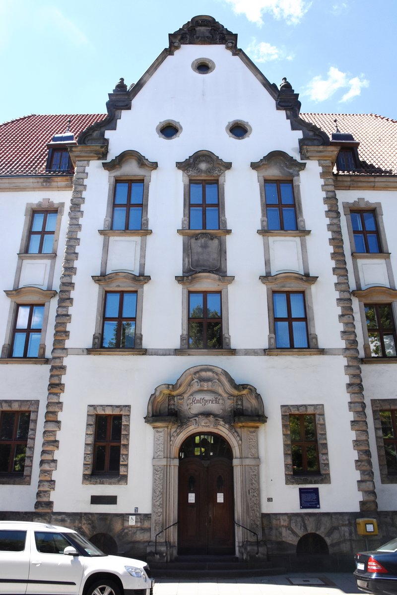 HAMBURG, 01.07.2018, Eingang zum Amtsgericht Hamburg-Wandsbek in der Schdlerstrae