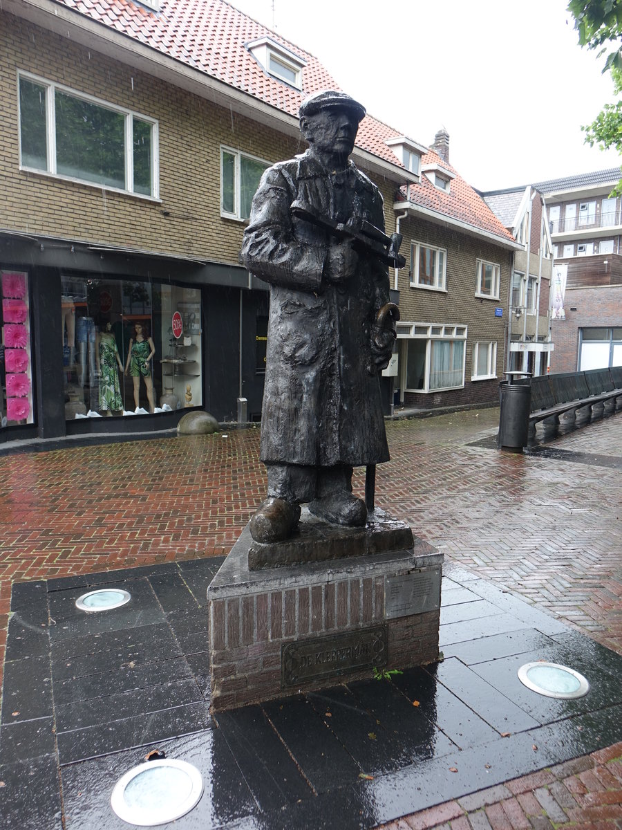 Hardenberg, Figur De Kleppermann in der Voorstraat (23.07.2017)