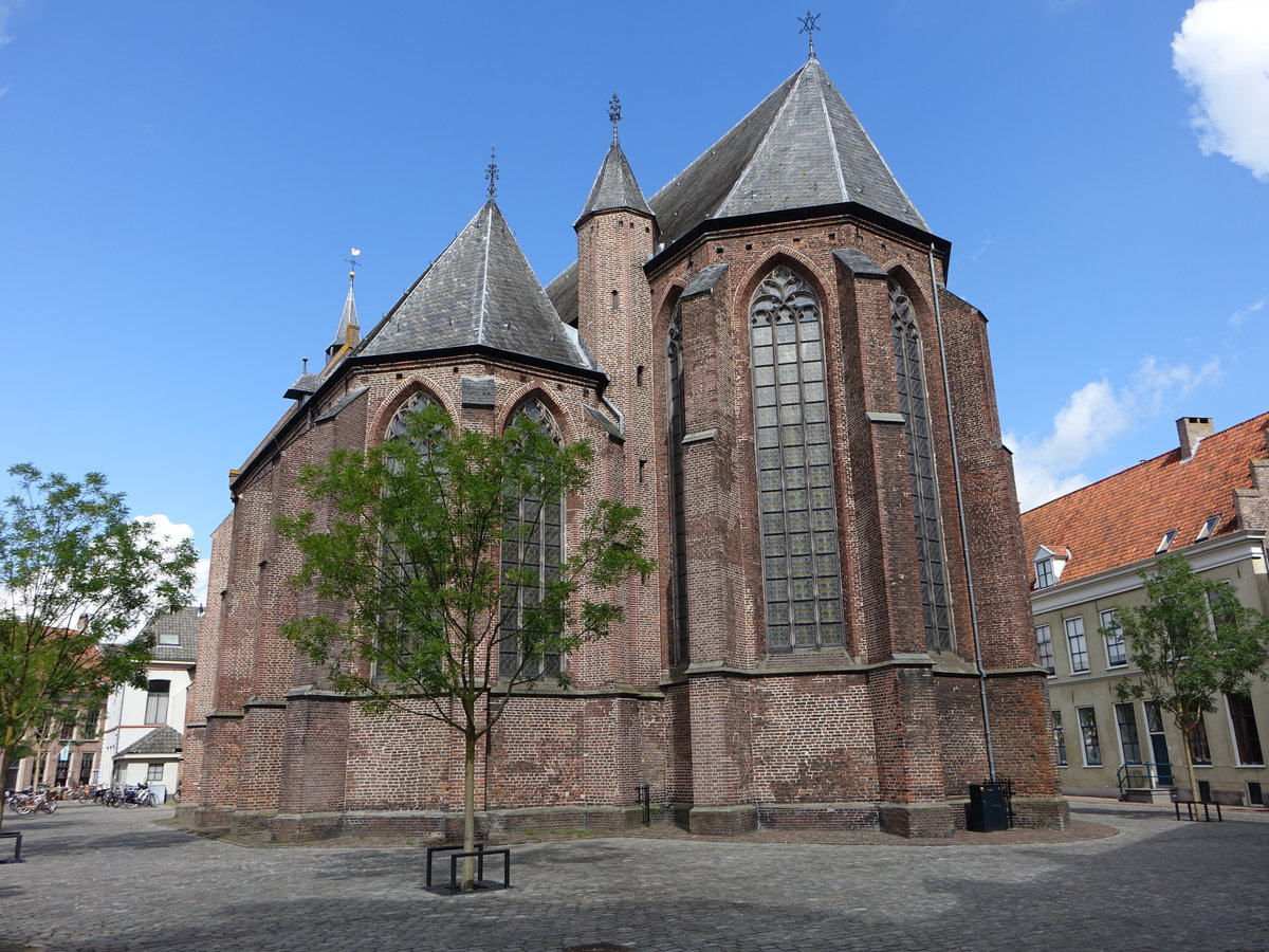 Hattem, St. Andreas Kirche, erbaut im 14. Jahrhundert (23.07.2017)