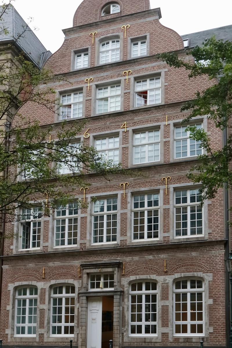 Haus Altestadt 6 in Dsseldorf-Altstadt am 28. Juli 2017.