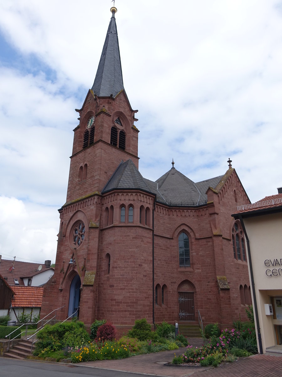 Hhefeld, Ev. Kirche, erbaut ab 1891 (15.06.2016)