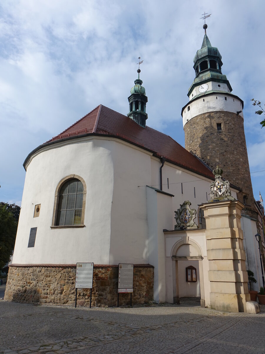 Jelenia Gora / Hirschberg, Pfarrkirche St. Anna, erbaut 1514 (11.09.2021)