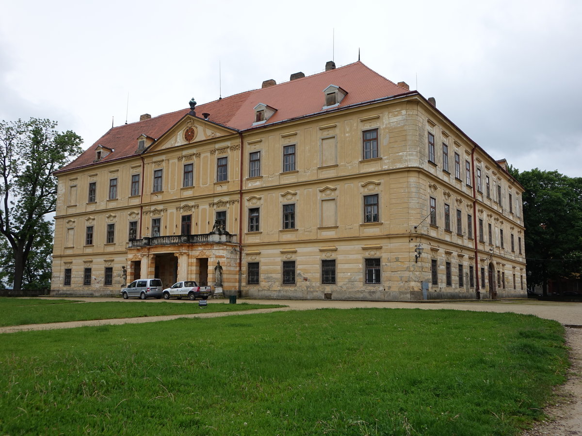 Jemnice/ Jamnitz, barockes Schloss, erbaut im 17. Jahrhundert (29.05.2019)