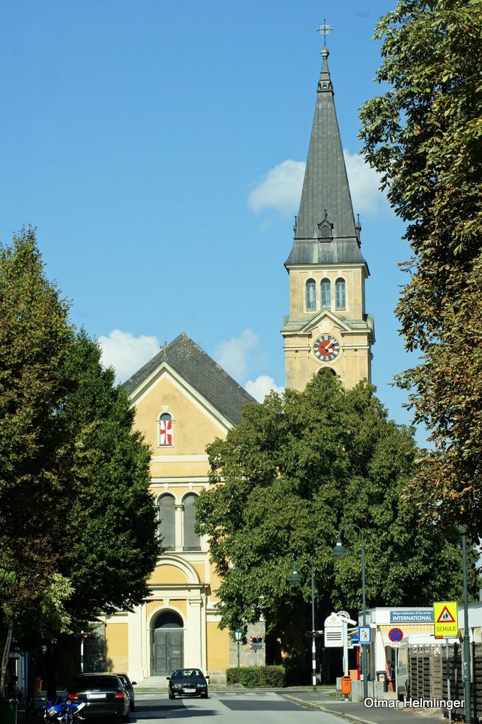 Kath. Pfarrkirche hl. Josef und hl. Quirinus in Linz, Kleinmnchen (2.8.2014)