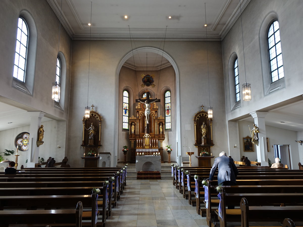 Kist, Innenraum der Pfarrkirche St. Bartholomus (15.06.2016)