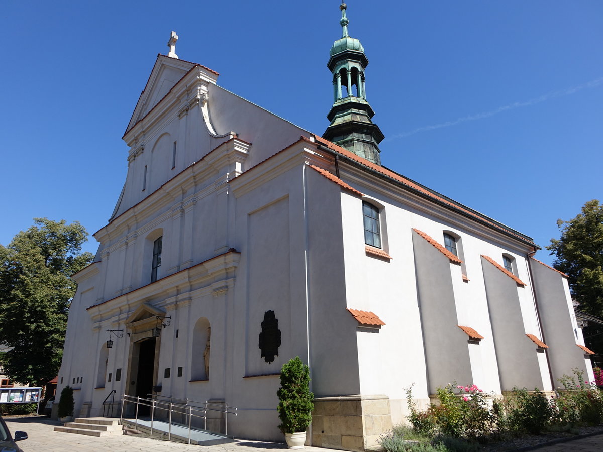 Krakau, Pfarrkirche St. Nikolaus, erbaut von 1654 bis 1684 (04.09.2020)