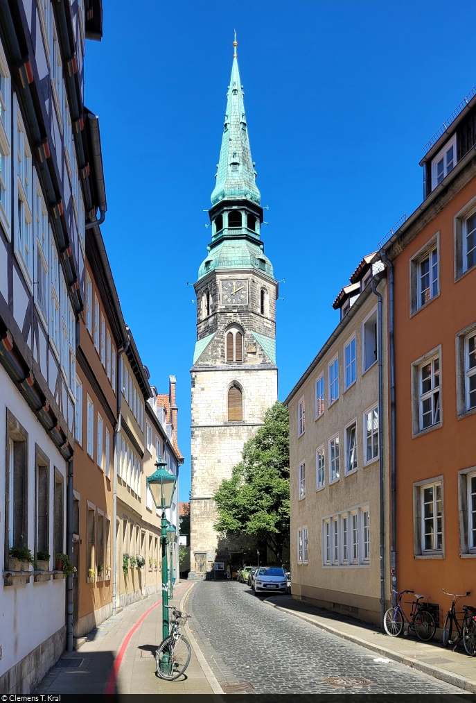 Kreuzkirche (Schloss- und Stadtkirche St. Crucis) Hannover an der Kreuzstrae, eingeweiht 1333.

🕓 20.8.2023 | 12:10 Uhr