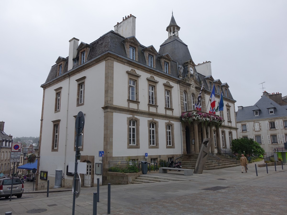Lannion, Rathaus am Place General Leclerc (14.07.2015)