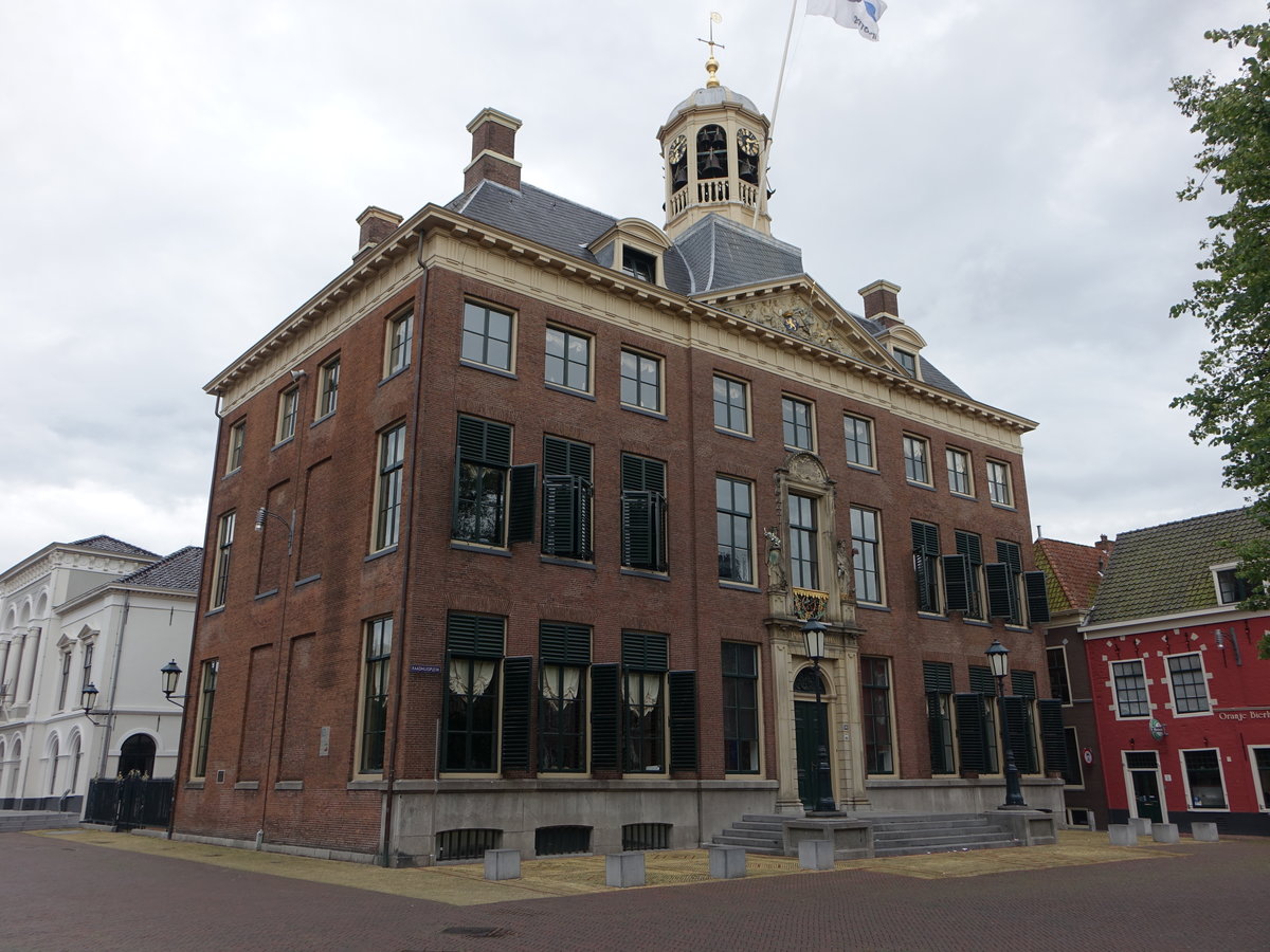 Leeuwarden, altes Rathaus, erbaut 1713 durch Claes Bockes Balk (25.07.2017)