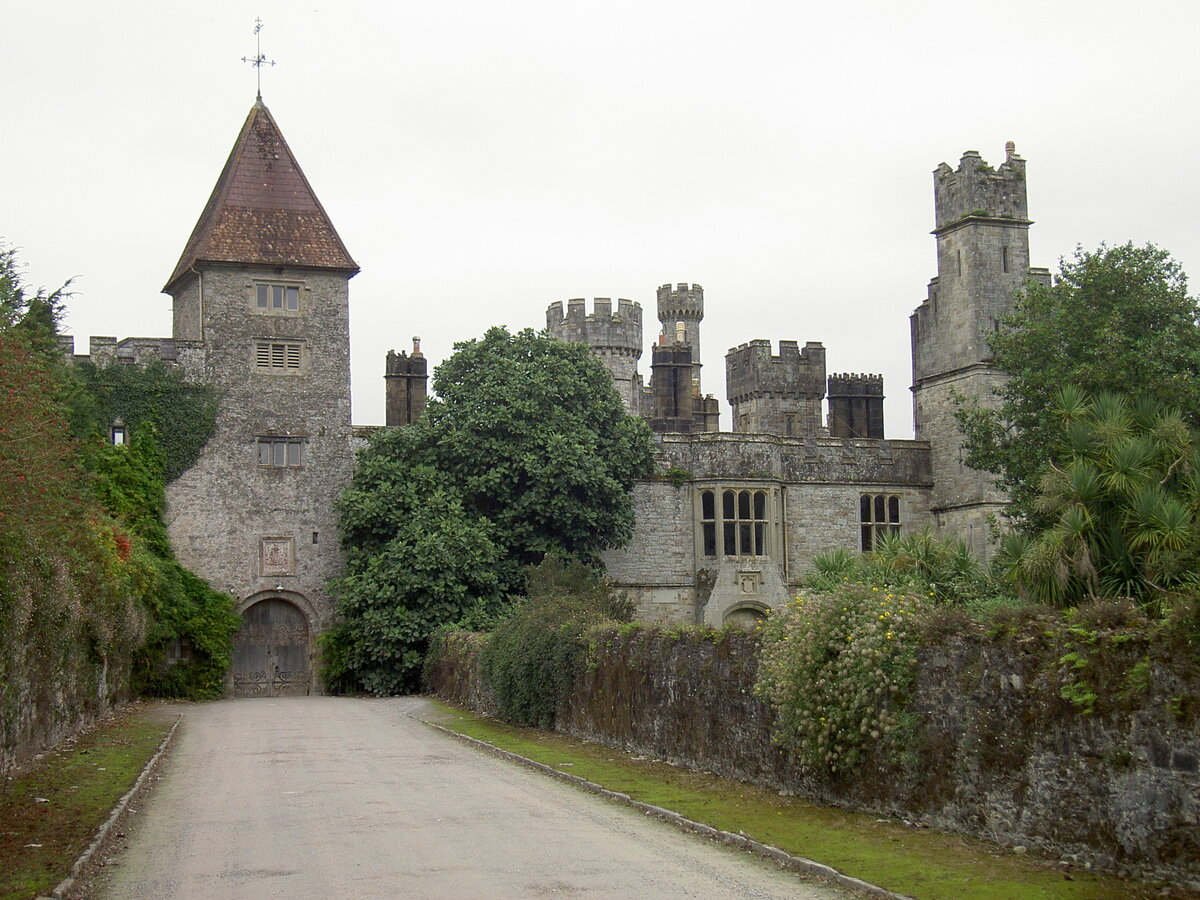 Lismore Castle, erbaut ab 1185 durch Prinz Johann, heute irische Residenz der Dukes of Devonshire (09.10.2007)
