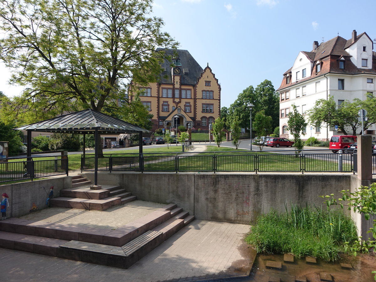 Lohr am Main, Georg Ludwig Rexroth Realschule am Brgermeister Kelser Platz (12.05.2018)