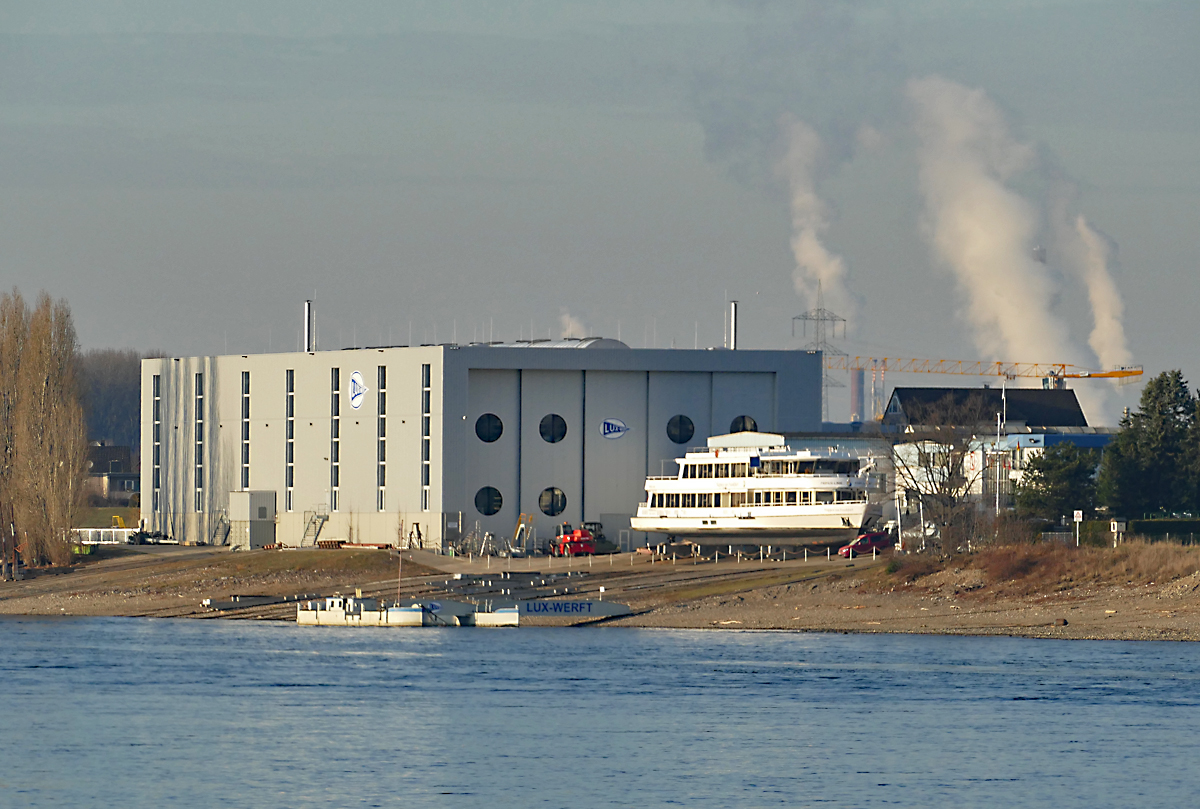 Lux-Werft in Mondorf am Rhein - 18.01.2017