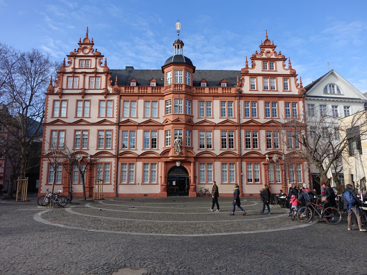 Mainz, Gutenbergmuseum im Haus zum rmischen Kaiser (01.03.2020)