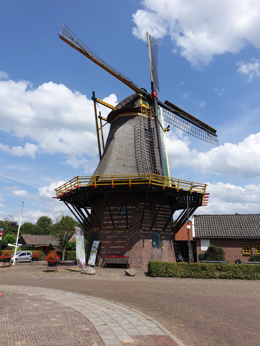 Markelo, Molen van Buursink, erbaut 1835 von J. vam Dam  (22.07.2017)