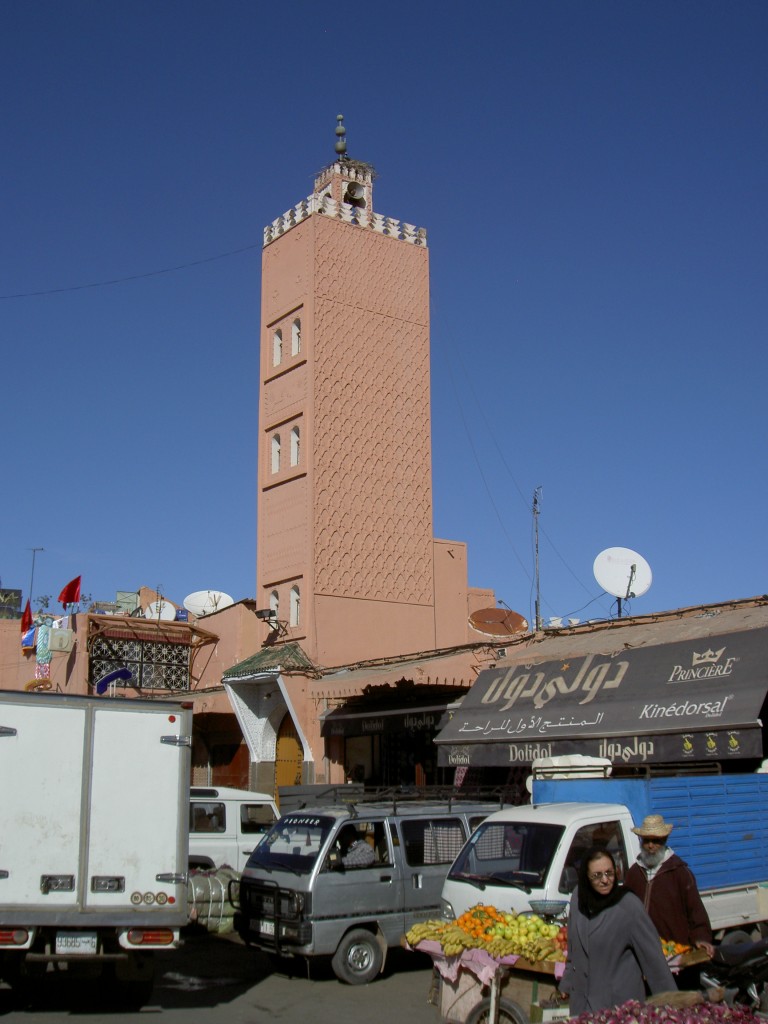 Marrakesch, Moschee Sidi Hmed el Kamel (21.12.2013)