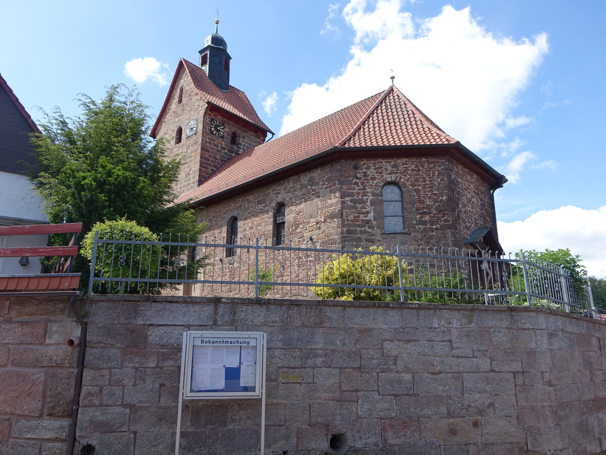 Mengelrode, Pfarrkirche St. Magdalena am Kirchberg (02.06.2022)