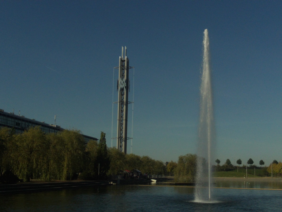 Messegelnde Leipzig am 01.10.2011