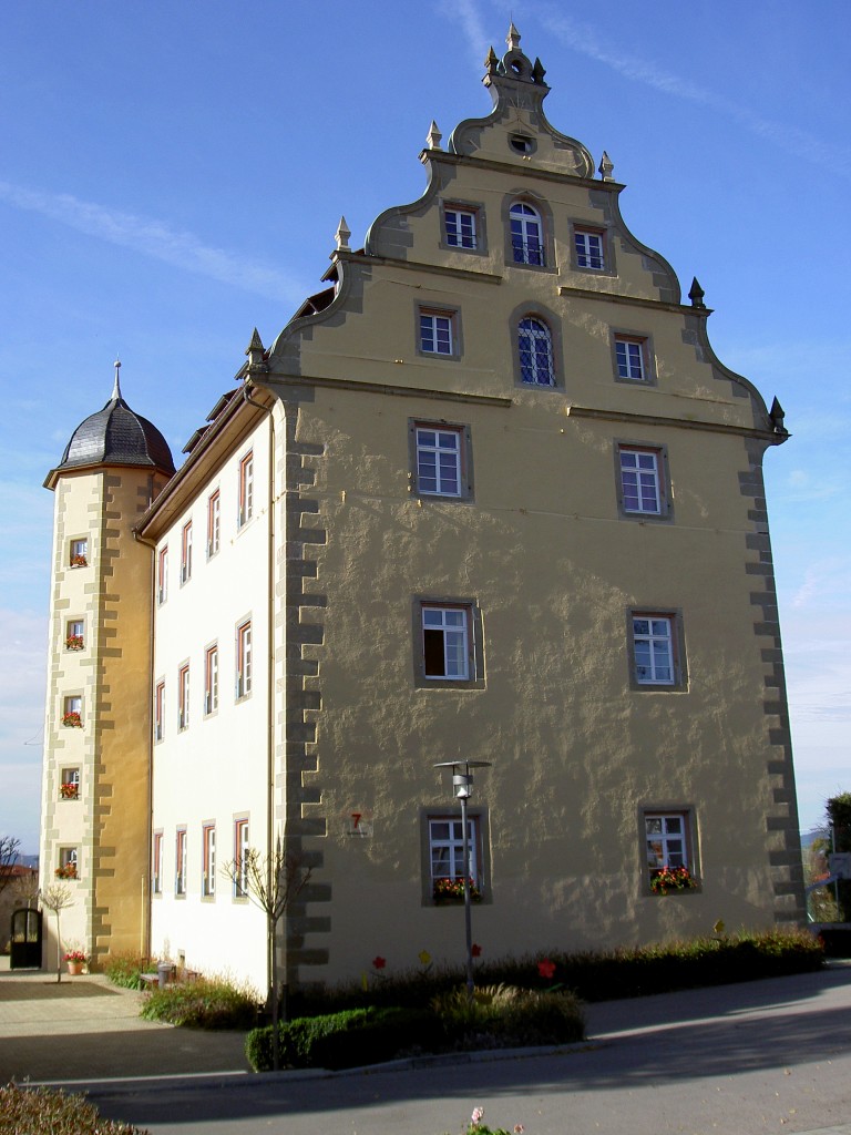 Michelbach an der Bilz, Schloss, erbaut im 17. Jahrhundert, heute Bildungszentrum (03.11.2014)