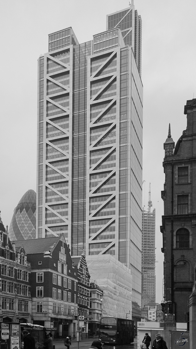 Mit einer Hhe von 202 Metern ist der Heron Tower das dritthchste Gebude in London. (Mrz 2013)