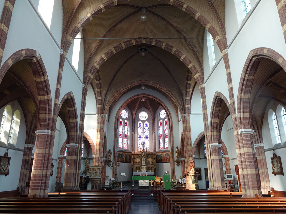 Monnickendam, Innenraum der St. Antonius Kirche (27.08.2016)