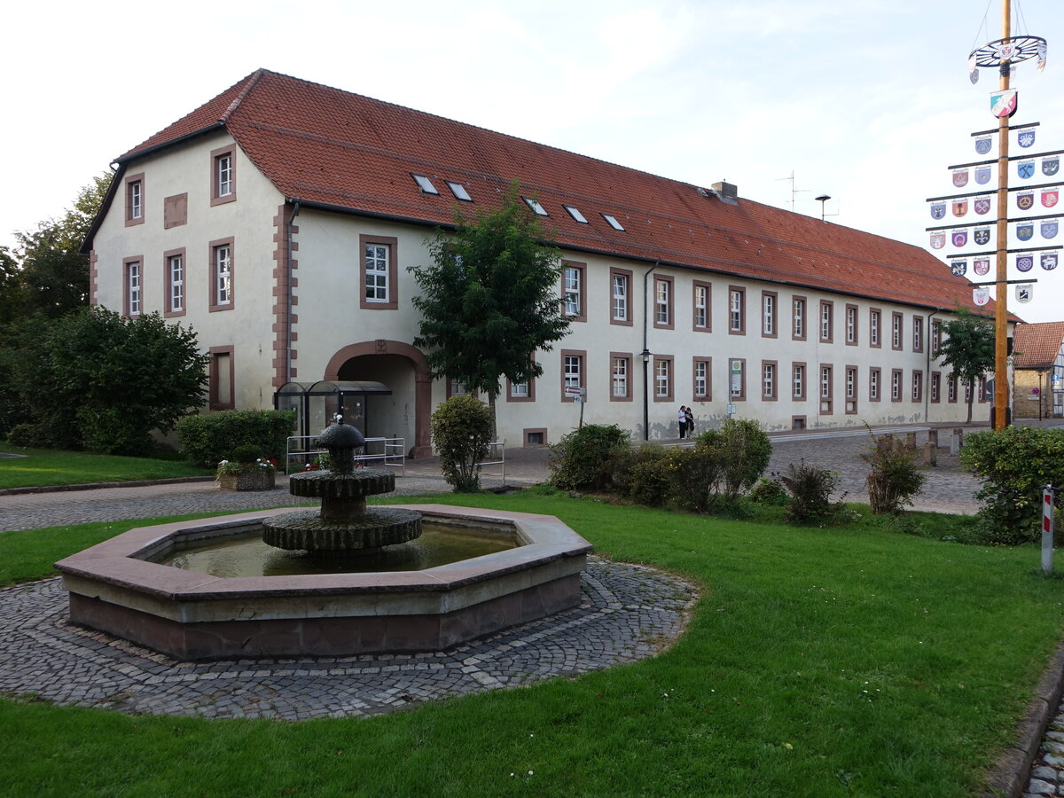 Moringen, Stadtgut der Familie von Mnchhausen, erbaut im 18. Jahrhundert (28.09.2023)