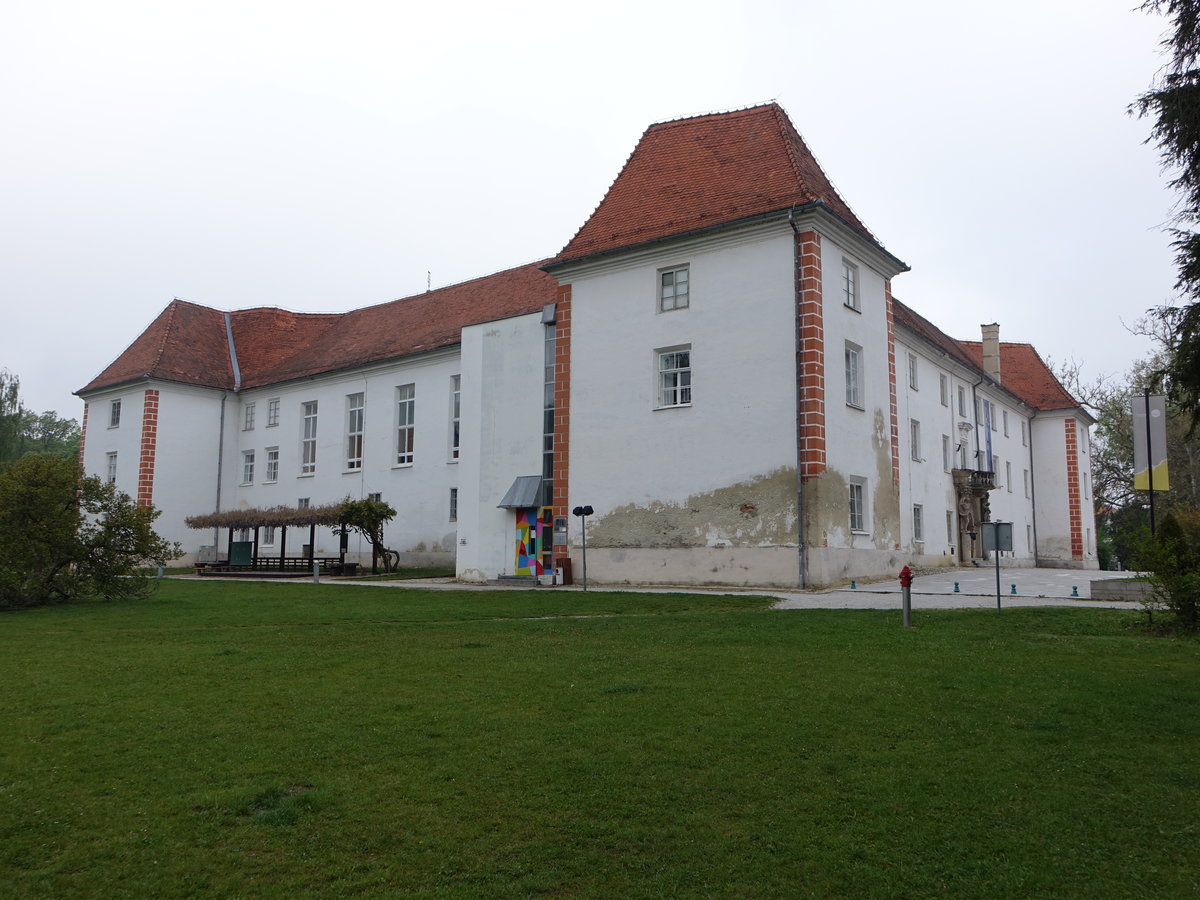 Murska Sobota, Schloss, erbaut im 16. Jahrhundert (04.05.2017)