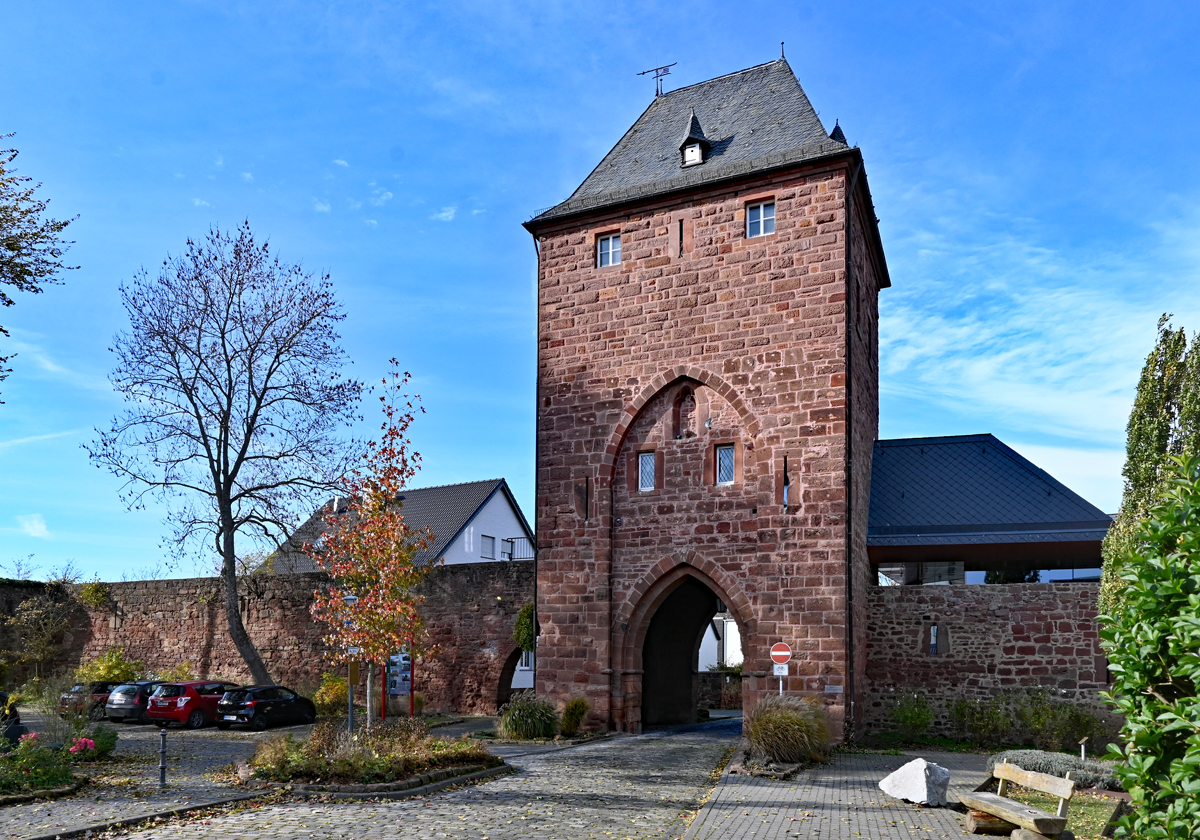 Nideggen - Zugang Zlpicher Tor und Stadtmauer - 29.10.2021