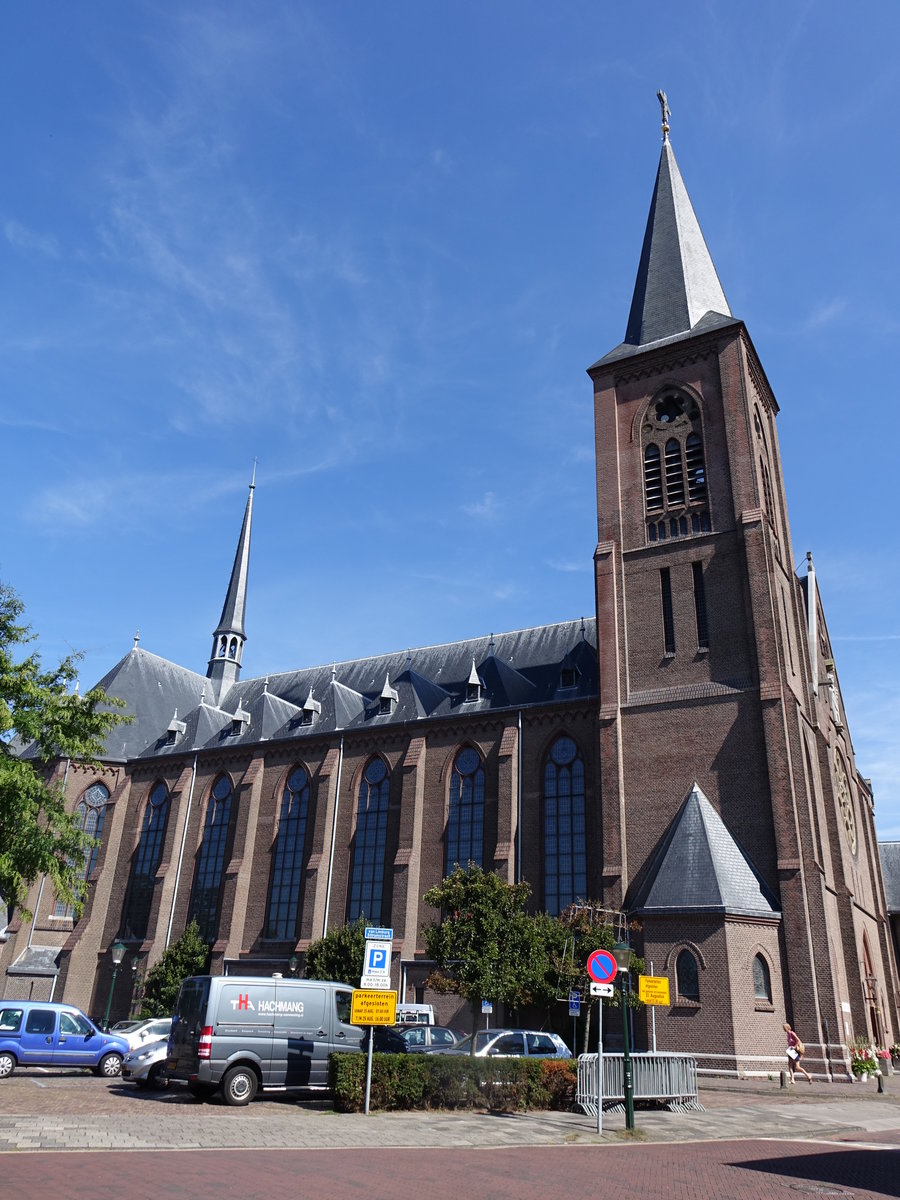 Noordwijk, St. Jeroens Kirche, erbaut 1892 (23.08.2016)
