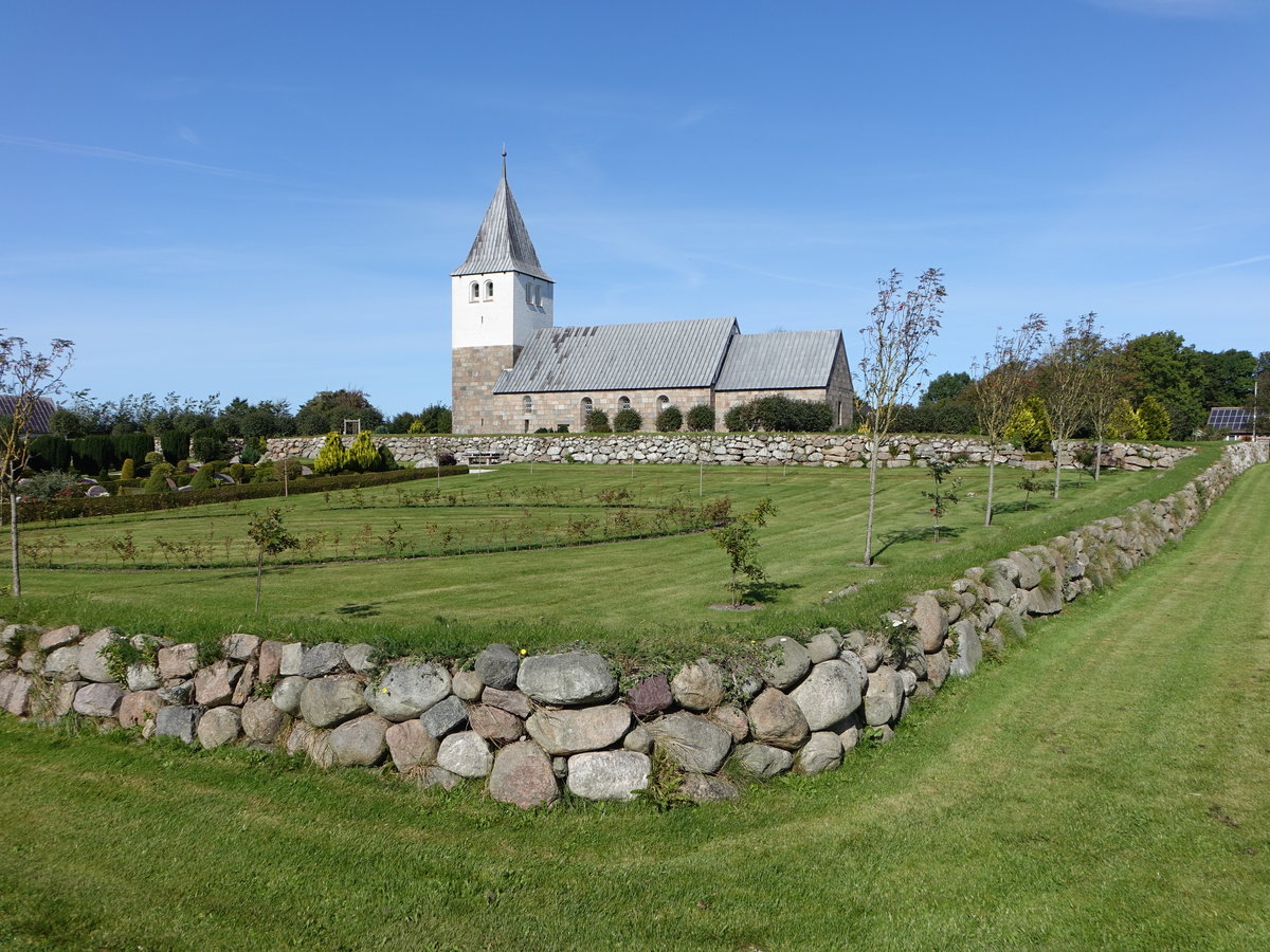 Nors, evangelische Dorfkirche, erbaut ab 1100 (19.09.2020)