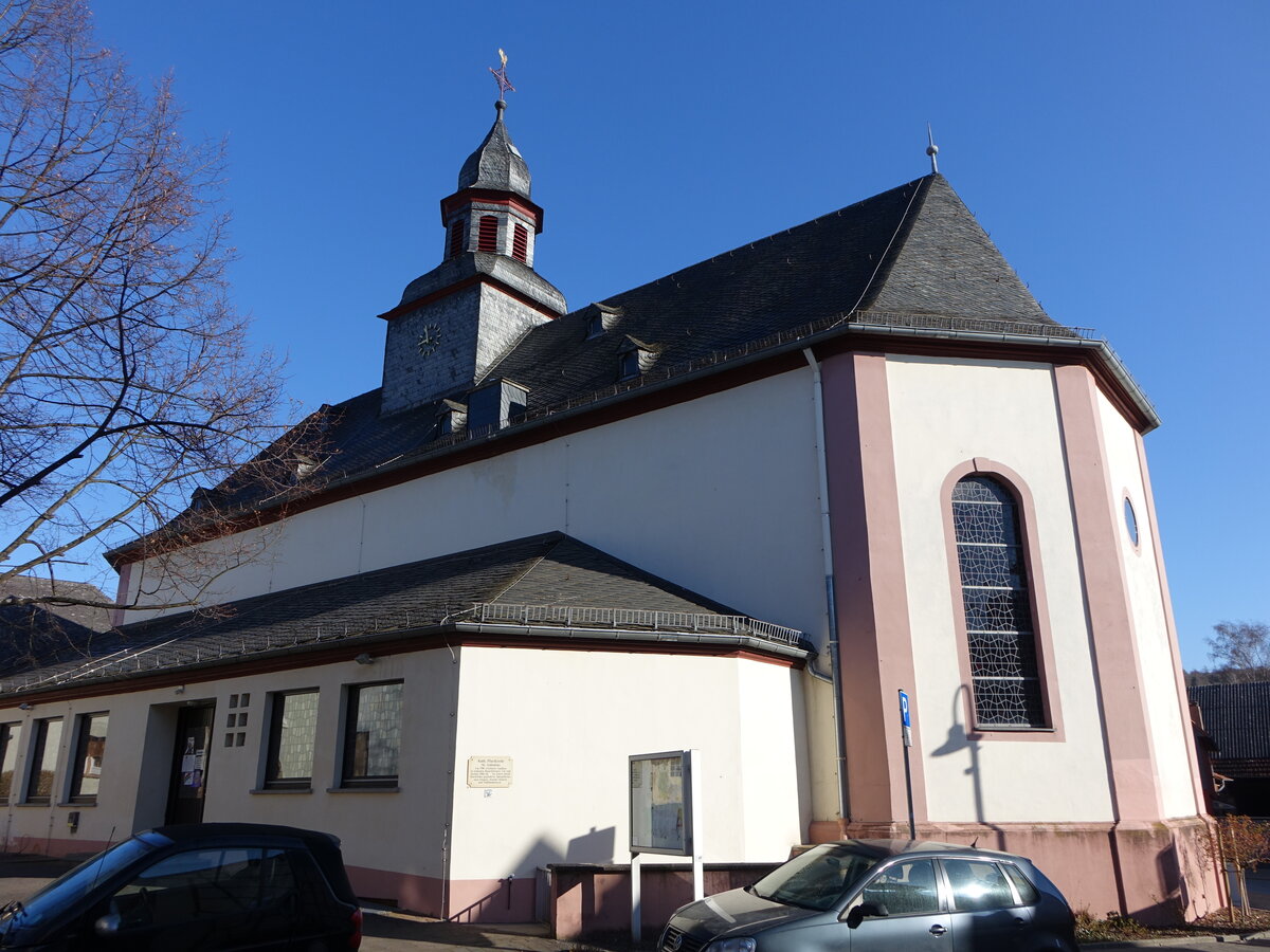 Oberselters, kath. Pfarrkirche St. Antonius, erbaut 1780 (19.03.2022)