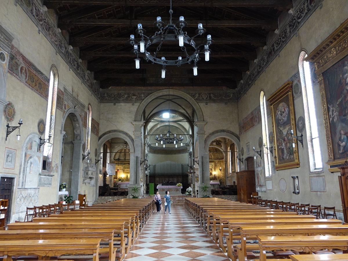 Oderzo, Gemlde von P. Amalteo und A. Bellundello im Dom St. Giovanni (18.09.2019)