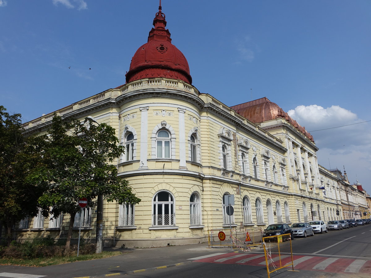 Oradea, Hotel Grand Palace am Platz 1. Dezember (26.08.2019)