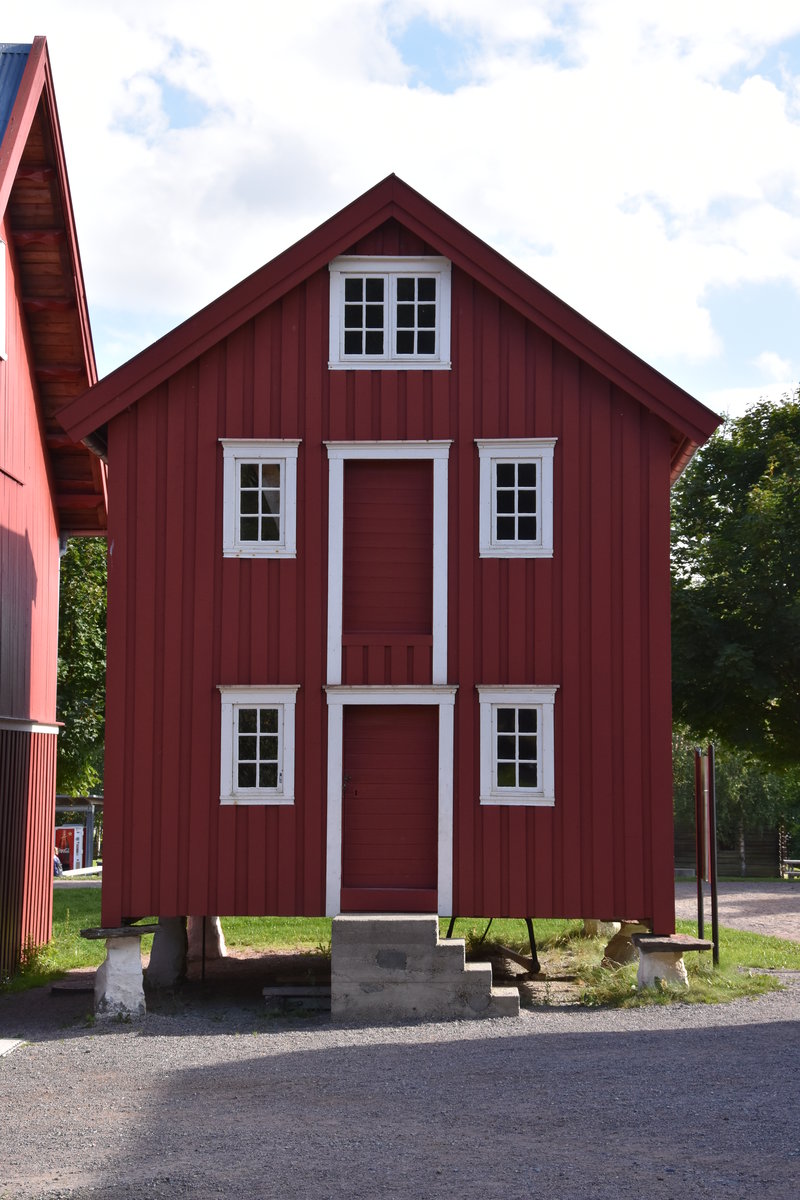 OSLO (Fylke Oslo), 12.09.2016, im Norwegischen Volksmuseum, einem Freilichtmuseum, in dem Gebude aus verschiedenen Jahrhunderten und Regionen Norwegens wieder aufgebaut wurden