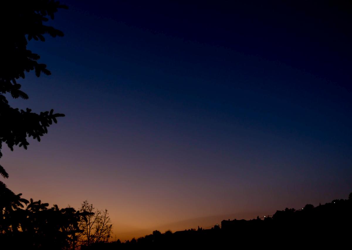 Pcs bei Sonnenuntergang. Aufnahmedatum: 11.07.2015
