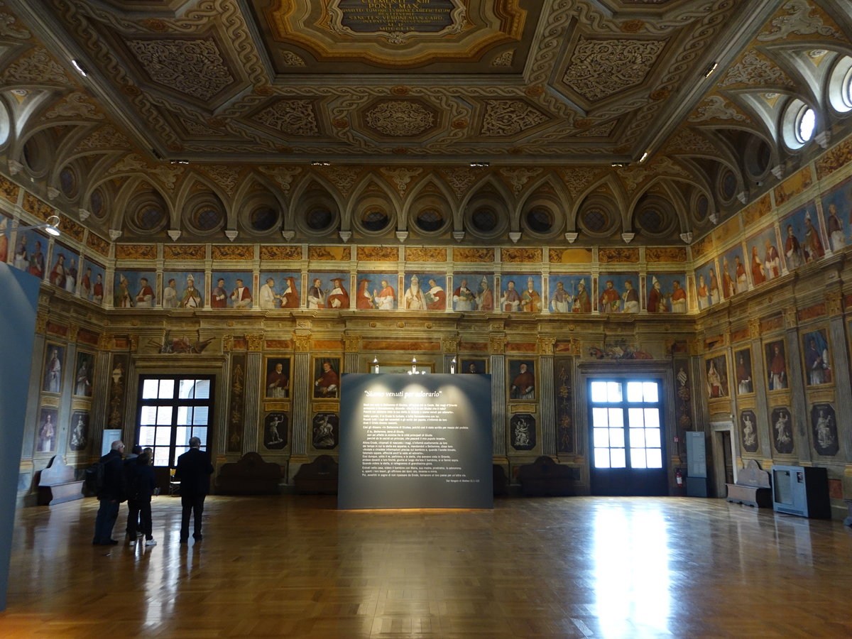 Padova/Padua, Groer Saal im bischflichen Palast (28.10.2017)