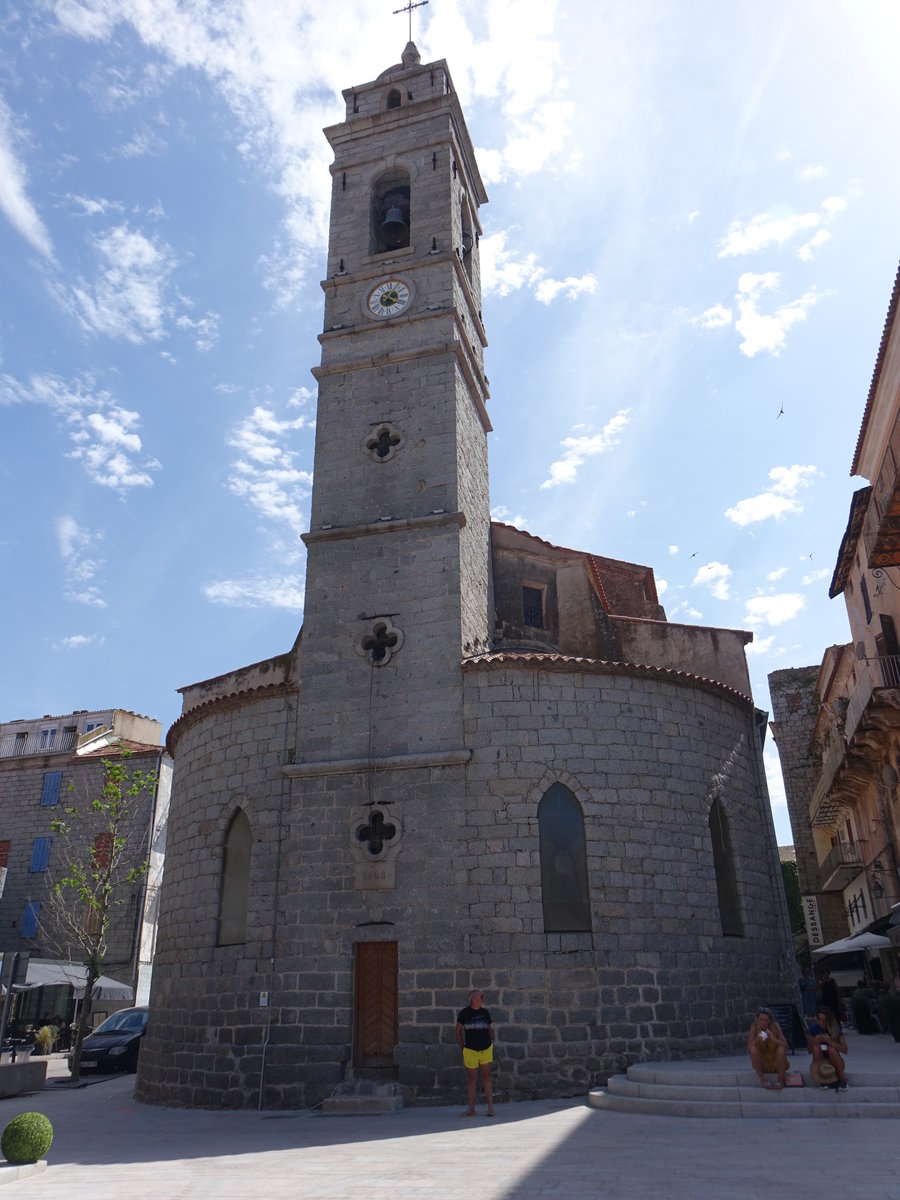 Porto-Vecchio, Kirche St. Jean Baptist, erbaut im 19. Jahrhundert (20.06.2019)