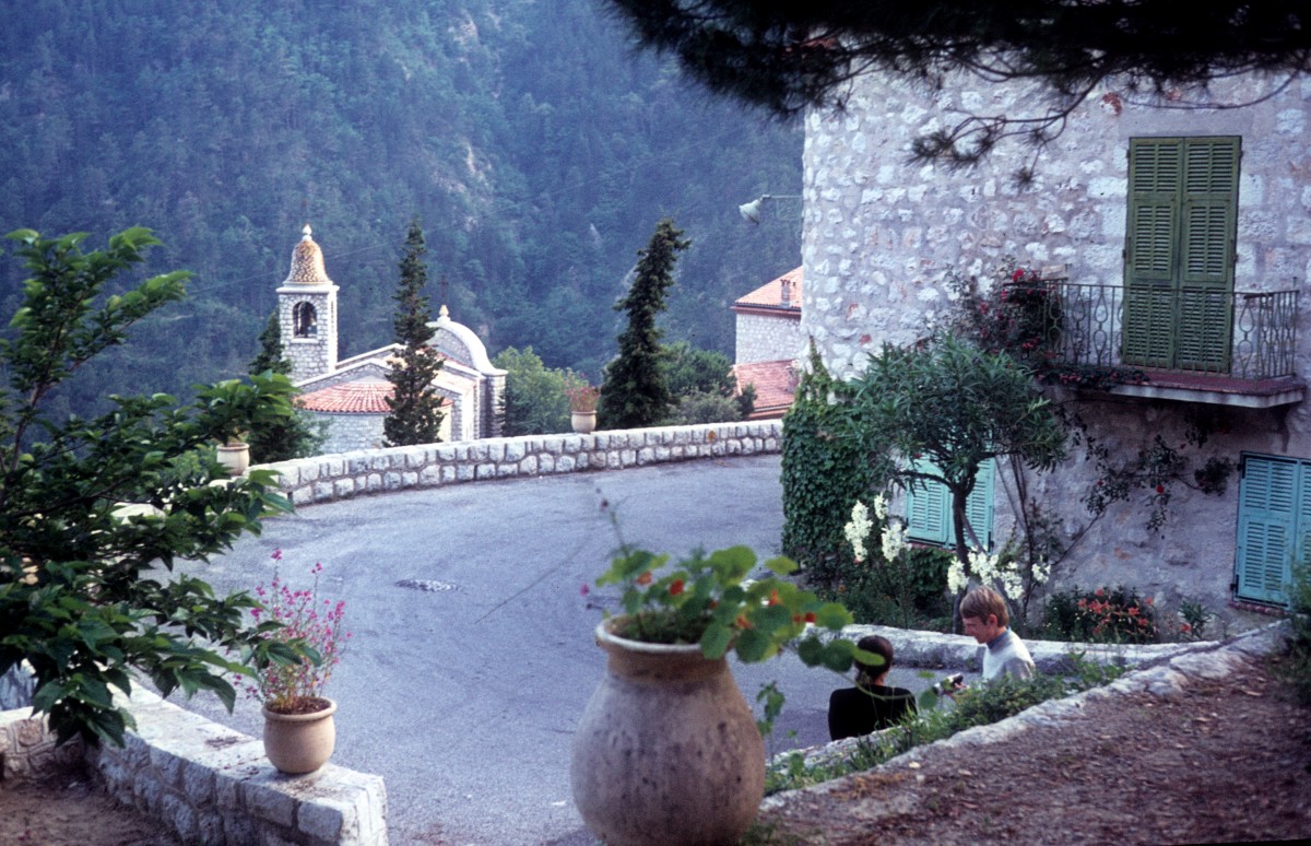 Provence-Alpes-Cte d'Azur: Castillon Village am 2. Juli 1972.