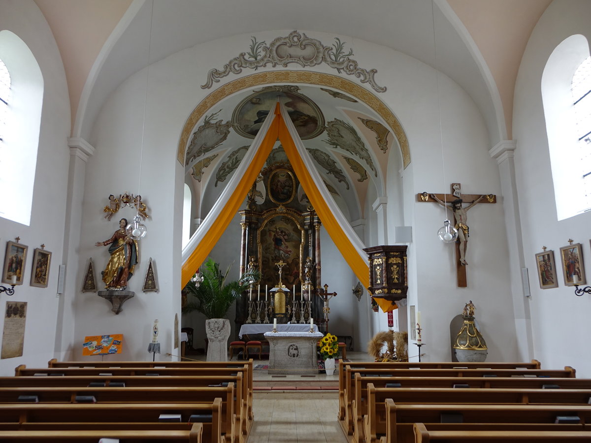 Rainding, Hochaltar in der kath. Pfarrkirche St. Michael (20.10.2018)