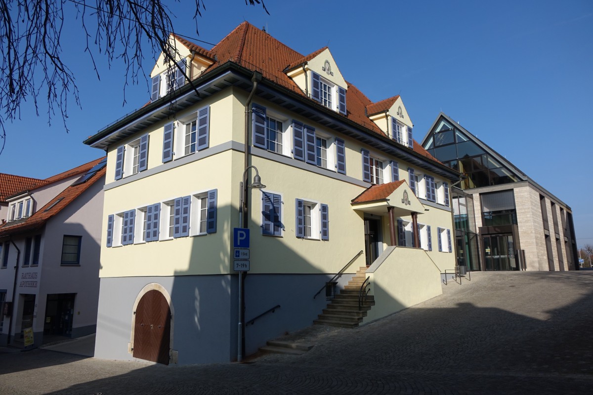 Rathaus von Kirchentellinsfurt (19.02.2015)