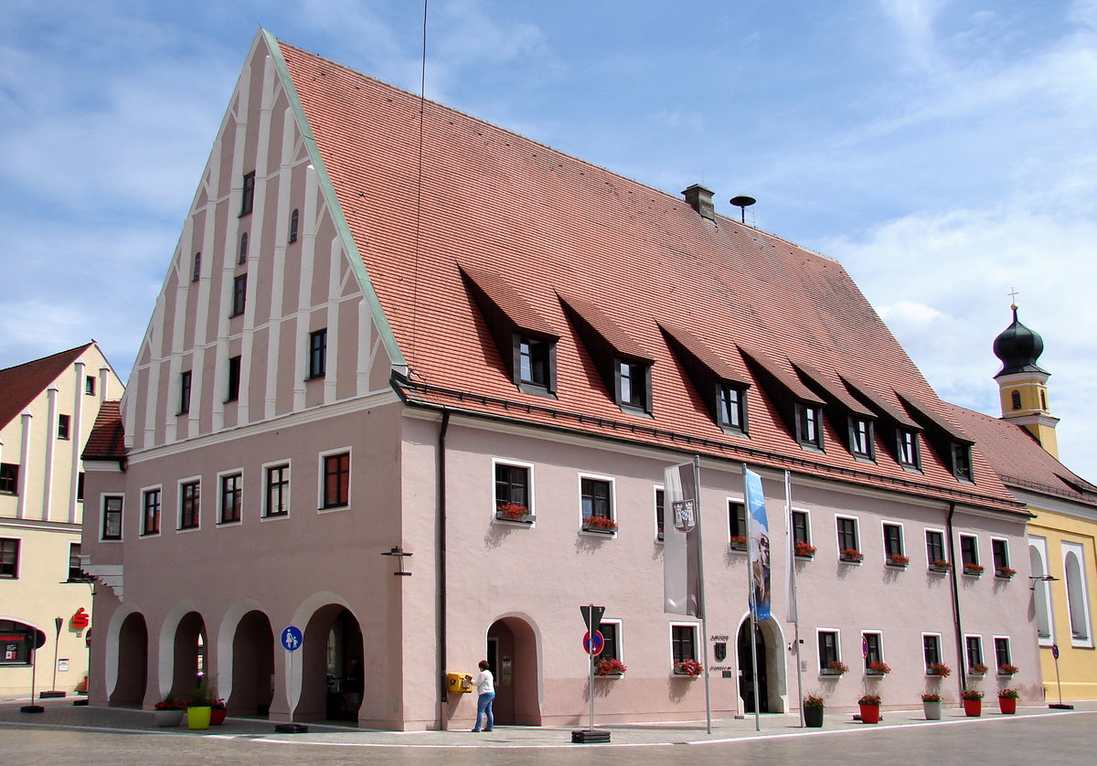 Rathaus von Neustadt an der Donau (03.08.2016)
