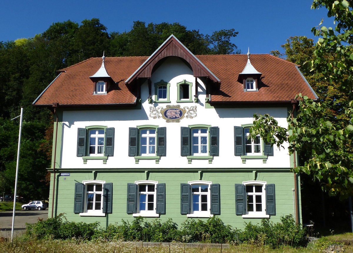 Riegel, 1871 erbautes Wohnhaus, 2007 renoviert, Aug.2016