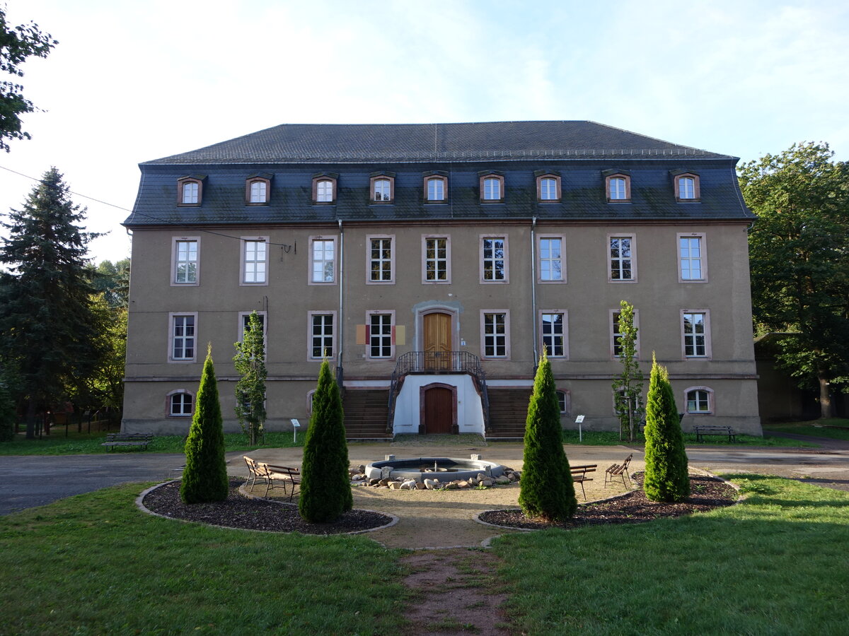 Ringethal, Rittergut, erbaut bis 1742 durch die Familie von Poigk (19.09.2023)