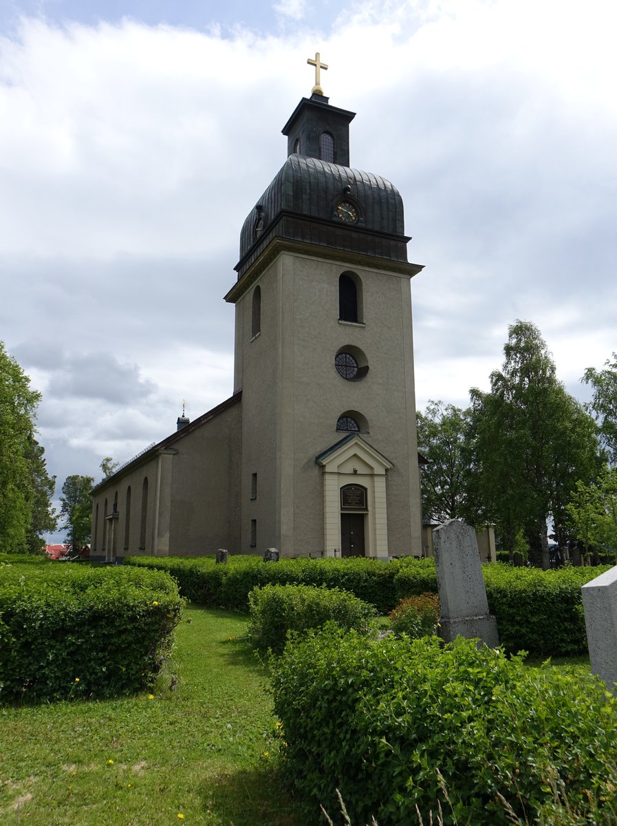 Rdn, Ev. Kirche, erbaut von 1806 bis 1811 durch den  Architekten Thure Wennberg (18.06.2017)