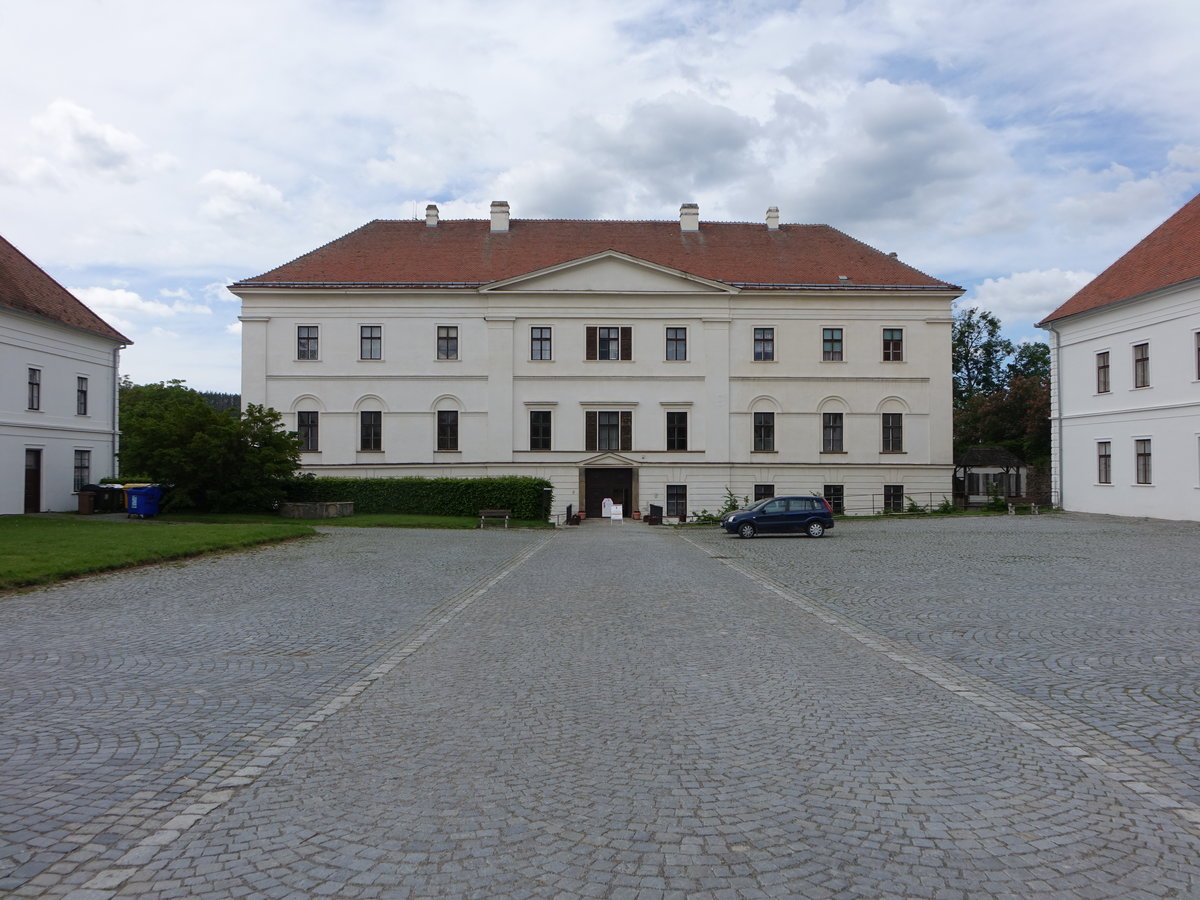 Rosice, Schloss Rossitz, erbaut im 17. Jahrhundert (30.05.2019)
