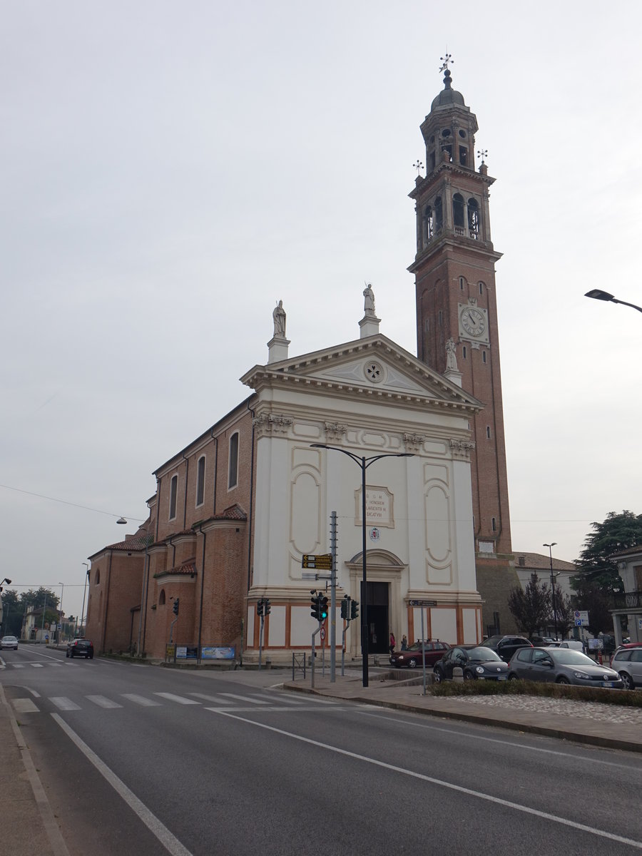 Saletto, Pfarrkirche San Lorenzo in der Via XX Settembre (29.10.2017)